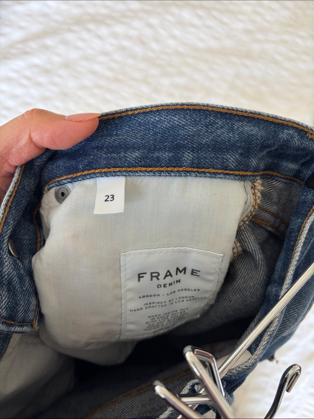 Frame Denim Rigid Re-Release - Picture 5 of 6